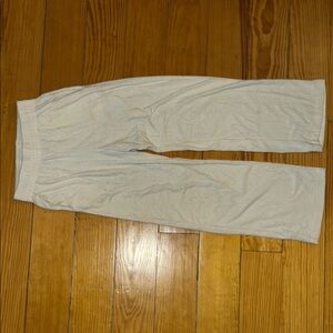 Cozy Cream Lounge Pants